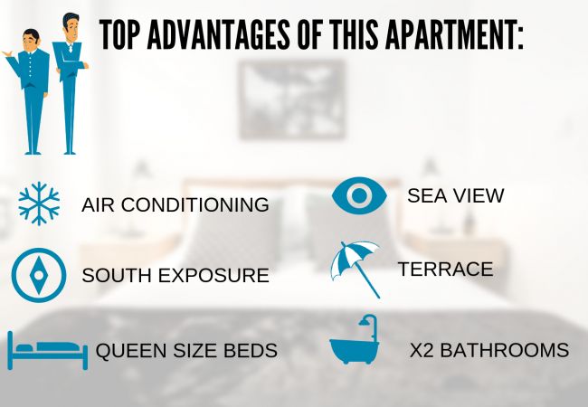 Apartment in Nice - N&J - BLEU AZUR VUE MER - Central - Very close sea Apartment in Nice - N&J - BLEU AZUR VUE MER - Central - Very close sea