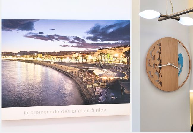 Apartment in Nice - N&J - BLEU AZUR VUE MER - Central - Very close sea Apartment in Nice - N&J - BLEU AZUR VUE MER - Central - Very close sea