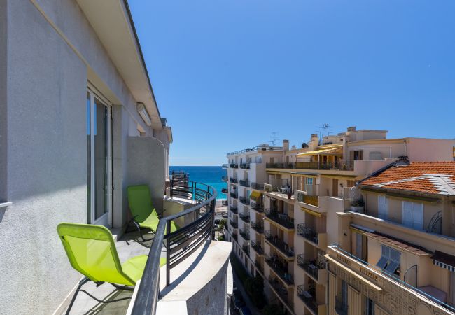 Apartment in Nice - N&J - LES AIGLES - Very close sea - Top floor