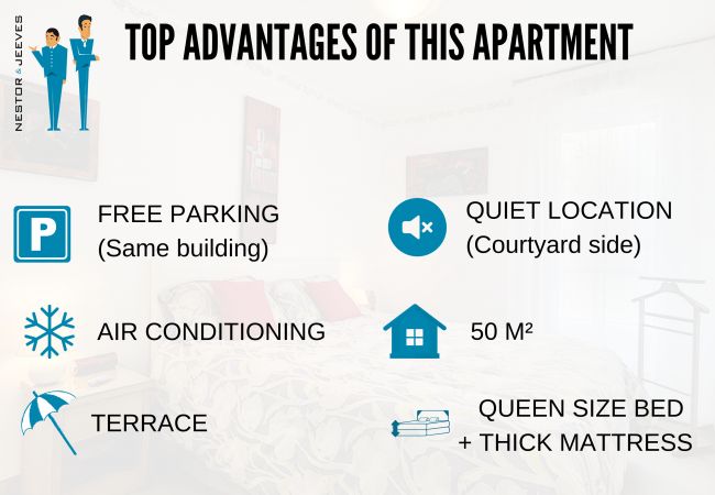 Apartment in Nice - N&J - VILLA HARMONIE TERRASSE - Central - Parking Apartment in Nice - N&J - VILLA HARMONIE TERRASSE - Central - Parking