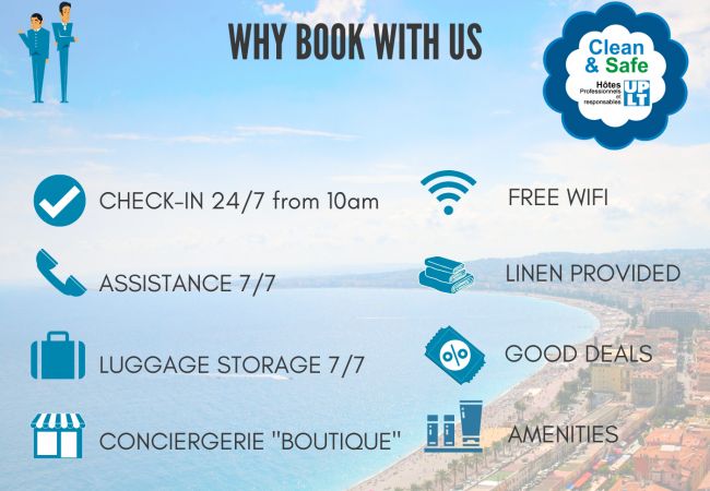 Studio in Nice - N&J - PAPILLON VIEUX NICE - Old Town - Close sea Studio in Nice - N&J - PAPILLON VIEUX NICE - Old Town - Close sea