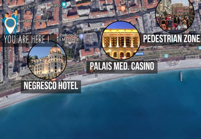 Apartment in Nice - N&J - FRESCO - Central - Very close sea - Balcony Apartment in Nice - N&J - FRESCO - Central - Very close sea - Balcony