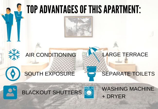 Apartment in Nice - N&J - ALPHONSE KARR TERRASSE - Central - By sea Apartment in Nice - N&J - ALPHONSE KARR TERRASSE - Central - By sea