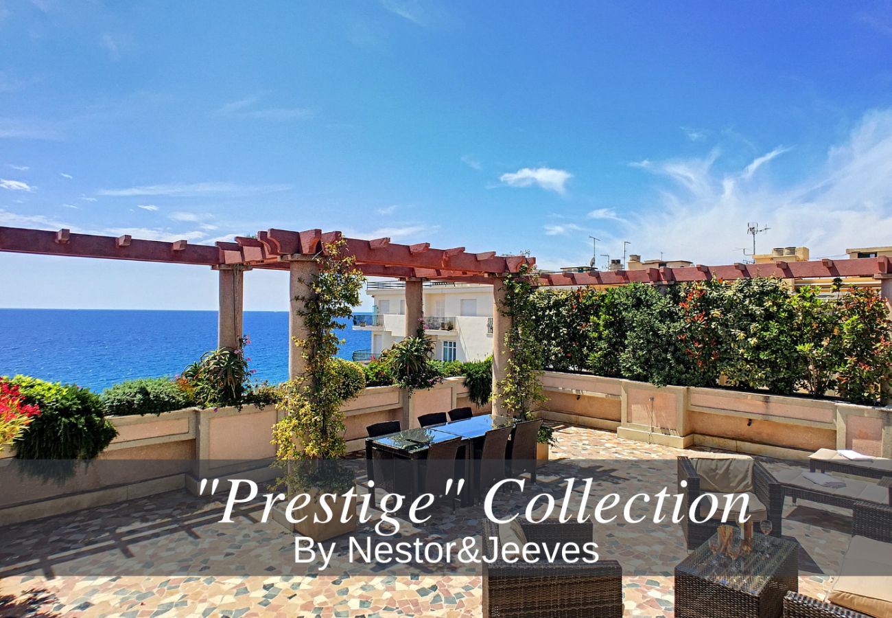 Apartment in Nice - N&J - SEA VIEW TERRACE PENTHOUSE - Private terrace