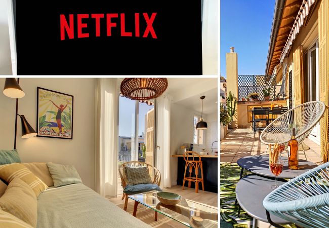 Apartment in Nice - N&J - SUNNY TERRACE - Close sea - Top Floor Apartment in Nice - N&J - SUNNY TERRACE - Close sea - Top Floor