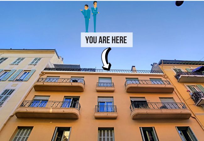 Apartment in Nice - N&J - SUNNY TERRACE - Close sea - Top Floor Apartment in Nice - N&J - SUNNY TERRACE - Close sea - Top Floor