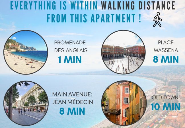 Apartment in Nice - N&J - SQUARE PROMENADE - Central  - Close sea Apartment in Nice - N&J - SQUARE PROMENADE - Central  - Close sea