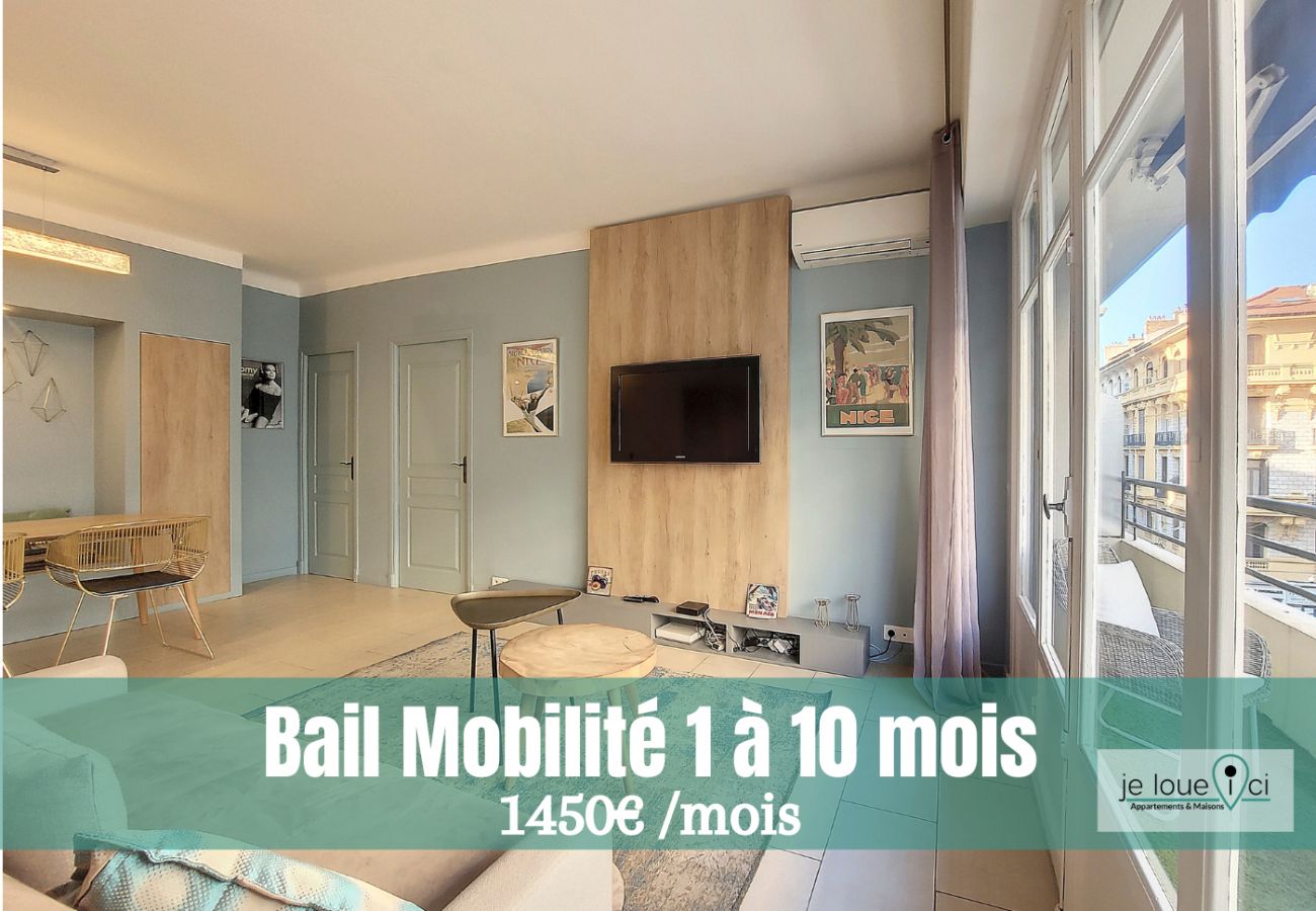 Apartment in Nice - GALET TERRASSE - MOBILITY LEASE FROM 1 TO 10 MONTHS 