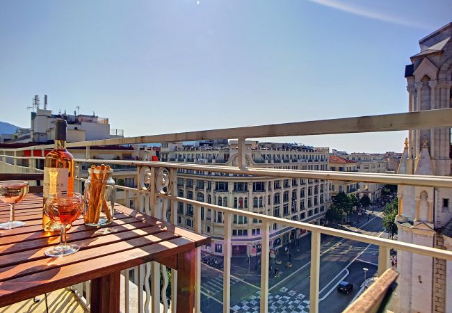 Apartment in Nice - N&J - NOTRE DAME - Hyper center - Top floor