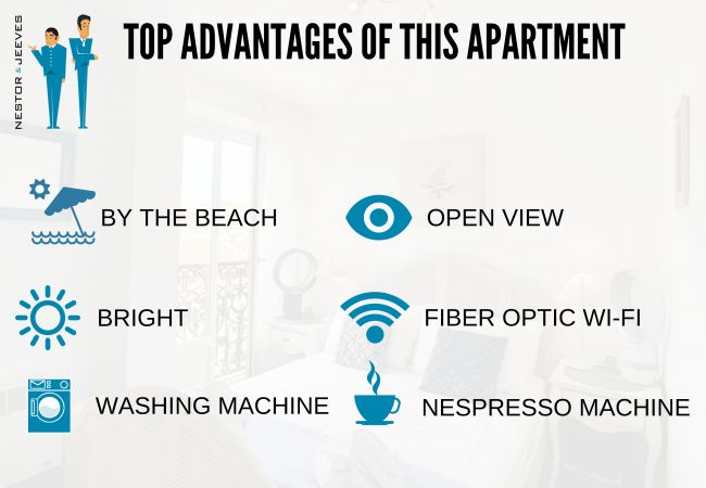 Apartment in Nice - N&J - CHAISE BLEUE - Central - Very close sea Apartment in Nice - N&J - CHAISE BLEUE - Central - Very close sea