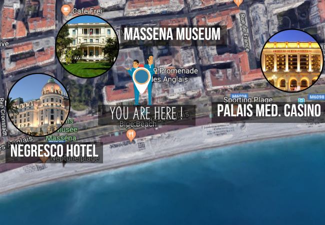 Apartment in Nice - N&J - MARYLIN - Central - Very close sea Apartment in Nice - N&J - MARYLIN - Central - Very close sea