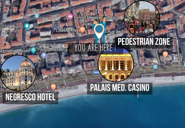 Apartment in Nice - N&J - ADRIANA - Central - Very close sea Apartment in Nice - N&J - ADRIANA - Central - Very close sea