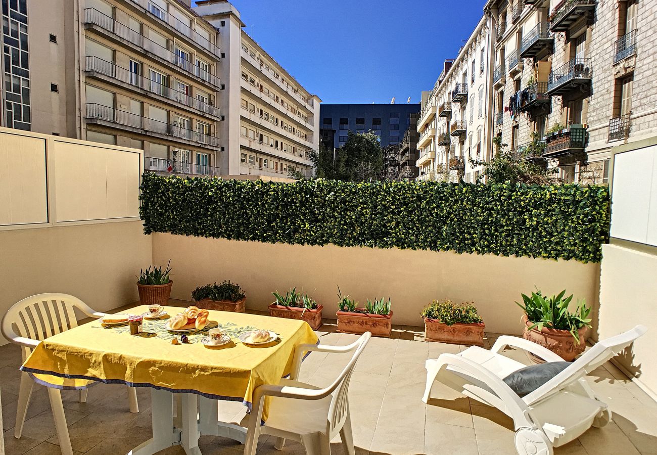 Studio in Nice - N&J - LE FRANCE TERRASSE - Central - Very close beaches