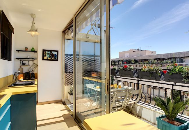 Apartment in Nice - N&J - TOUCAN DUPLEX TERRACE - Central - Close sea