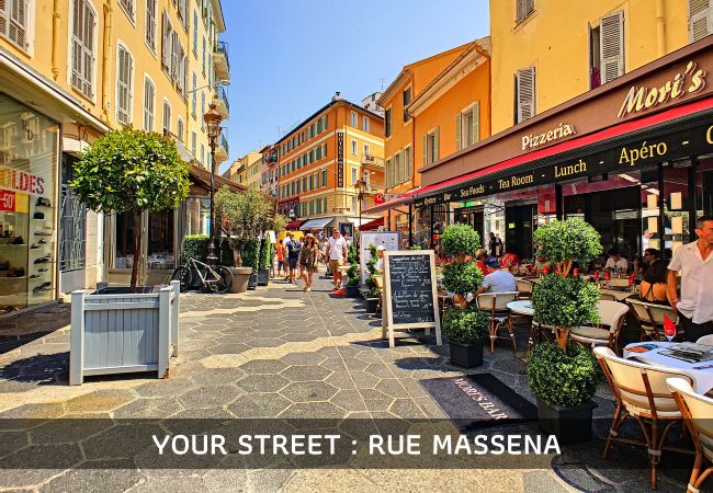 Studio in Nice - N&J - RED TOUCH - Central - Very close sea Studio in Nice - N&J - RED TOUCH - Central - Very close sea