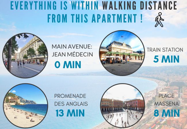 Apartment in Nice - N&J - DOLCE VITA MASTER - Hyper center - Spacious Apartment in Nice - N&J - DOLCE VITA MASTER - Hyper center - Spacious