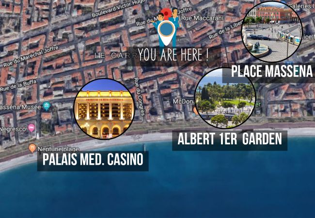 Apartment in Nice - N&J - DIAMOND BAY TERRACE - Central - By sea Apartment in Nice - N&J - DIAMOND BAY TERRACE - Central - By sea