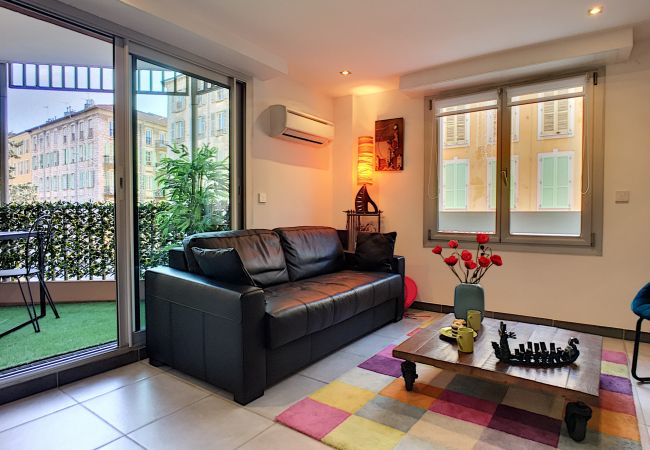 Apartment in Nice - N&J - CIGALUSA TERRASSE - Close Port and Old Town