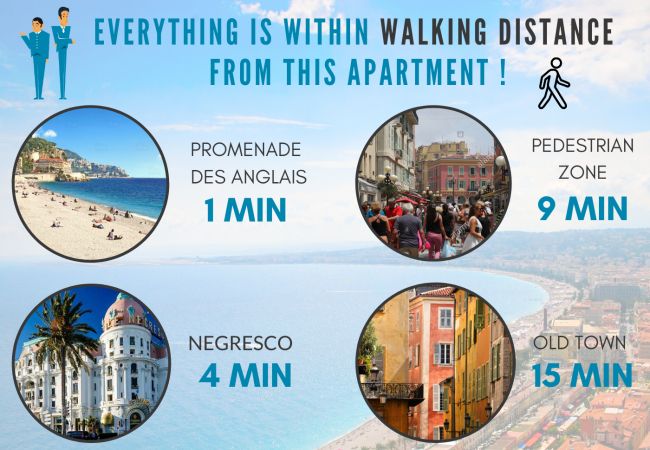 Apartment in Nice - N&J - LA NISSARDE TERRASSE - Central - By sea Apartment in Nice - N&J - LA NISSARDE TERRASSE - Central - By sea