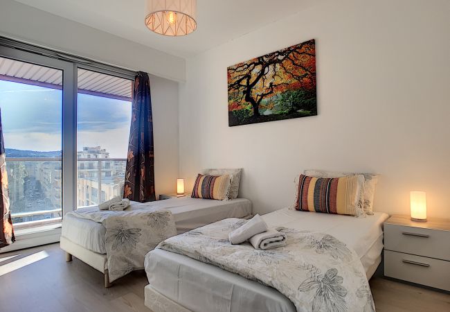 Apartment in Nice - N&J - SUNSET TERRACE - Free parking - Top floor