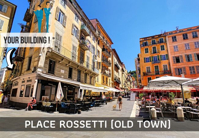  in Nice - N&J -  ROSSETTI VIEUX NICE - Heart Old Town 
