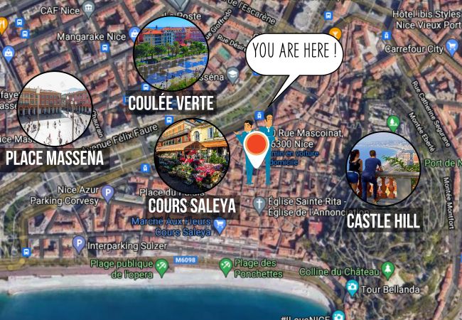 Apartment in Nice - N&J -  ROSSETTI VIEUX NICE - Heart Old Town  Apartment in Nice - N&J -  ROSSETTI VIEUX NICE - Heart Old Town