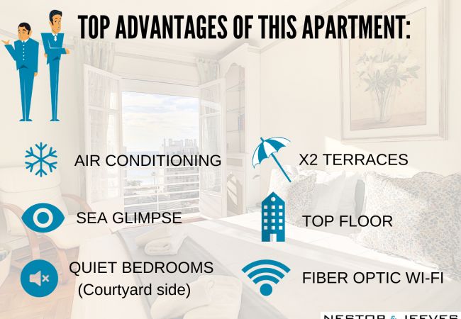 Apartment in Nice - N&J - BEACH COTTAGE TERRACE  - Very close sea  Apartment in Nice - N&J - BEACH COTTAGE TERRACE  - Very close sea