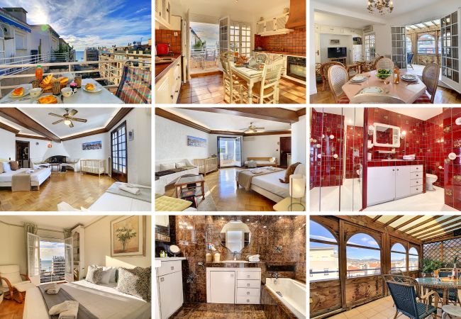 Apartment in Nice - N&J - BEACH COTTAGE TERRACE  - Very close sea  Apartment in Nice - N&J - BEACH COTTAGE TERRACE  - Very close sea