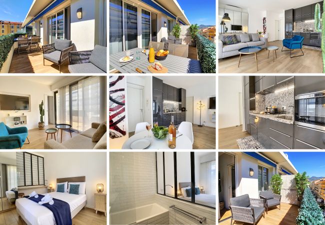 Apartment in Nice - N&J - REINE MARIE TERRASSE - Central - Close sea  Apartment in Nice - N&J - REINE MARIE TERRASSE - Central - Close sea