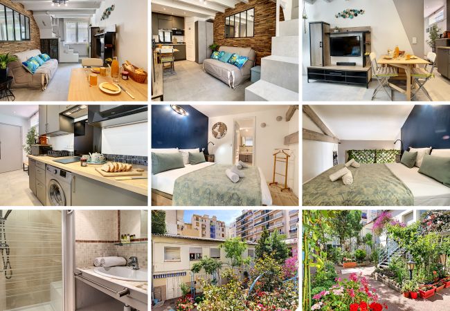 Apartment in Nice - N&J - SECRET BEACH DUPLEX - Very close sea Apartment in Nice - N&J - SECRET BEACH DUPLEX - Very close sea