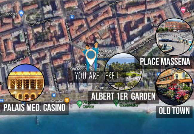 Apartment in Nice - N&J - ALBERT 1ER DESIGN - Hyper center - Close sea Apartment in Nice - N&J - ALBERT 1ER DESIGN - Hyper center - Close sea