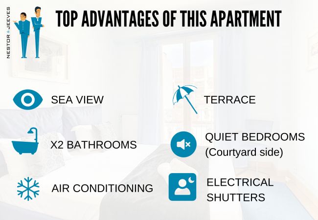 Apartment in Nice - N&J - OCEAN PROMENADE - Terrace with sea view Apartment in Nice - N&J - OCEAN PROMENADE - Terrace with sea view