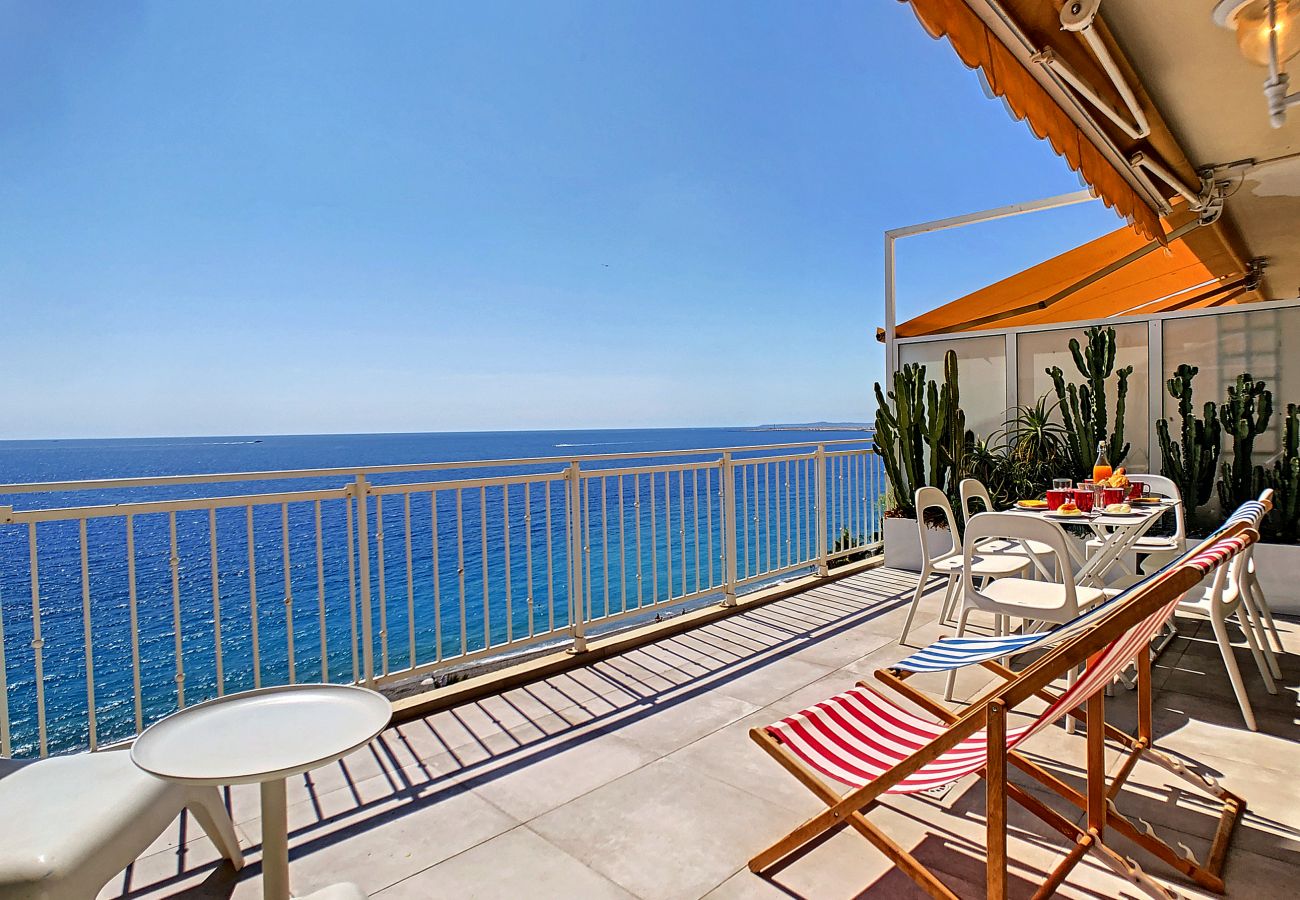 Apartment in Nice - N&J - PARADISE PROMENADE - Terrace 20m² sea view