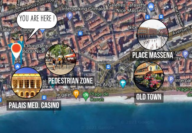 Apartment in Nice - N&J - URBAN SUN - Central - Very close sea Apartment in Nice - N&J - URBAN SUN - Central - Very close sea