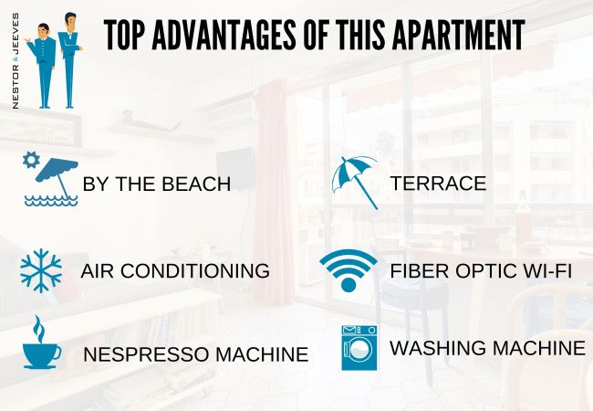 Studio in Nice - N&J - FLORIDA BEACH - Very close sea - Balcony Studio in Nice - N&J - FLORIDA BEACH - Very close sea - Balcony