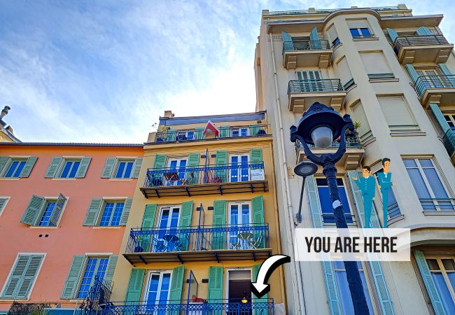 Studio in Nice - N&J - PAILLON STUDIO - Central - Old Town Studio in Nice - N&J - PAILLON STUDIO - Central - Old Town