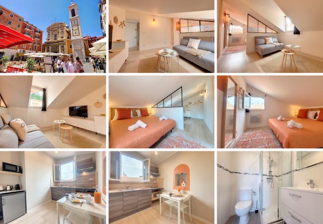 Studio in Nice - N&J -  VIEUX NICE SUITE - Old Town - Close sea Studio in Nice - N&J -  VIEUX NICE SUITE - Old Town - Close sea