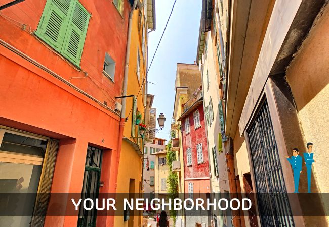 Studio in Nice - N&J -  VIEUX NICE SUITE - Old Town - Close sea Studio in Nice - N&J -  VIEUX NICE SUITE - Old Town - Close sea