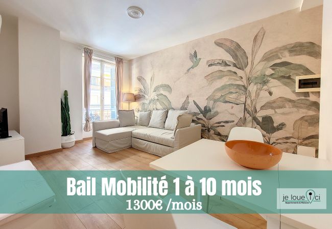 Apartment in Nice - SEA AND SUN - MOBILITY LEASE FROM 1 TO 10 MONTHS