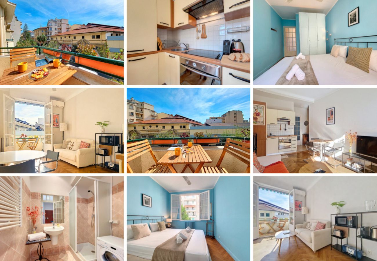 Apartment in Nice - N&J - PANTAI - Central - Close sea - Balcony