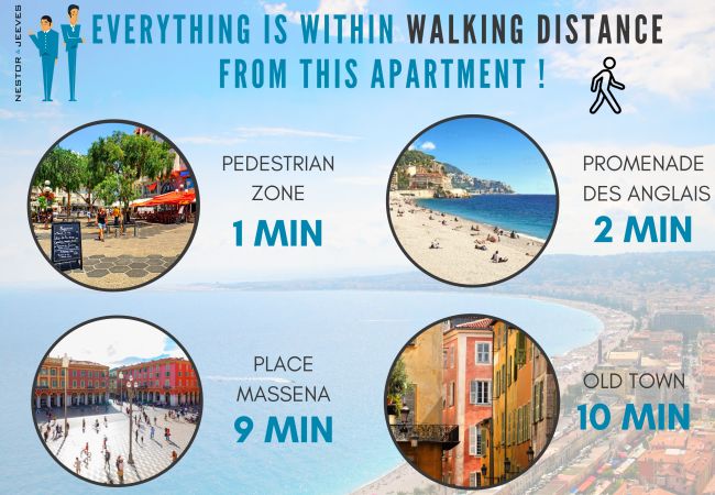 Apartment in Nice - N&J -PROVENCAL - Central - Near beach  Apartment in Nice - N&J -PROVENCAL - Central - Near beach