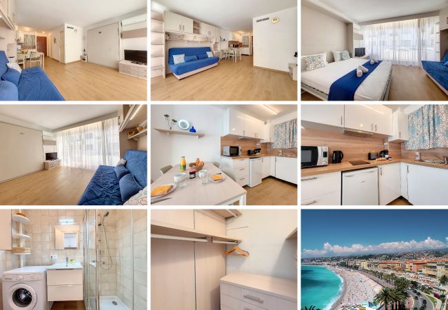 Studio in Nice - N&J - THAIS BEACH - Central - Very close sea Studio in Nice - N&J - THAIS BEACH - Central - Very close sea