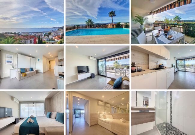 Studio in Nice - N&J - GRAND SUD TERRASSE - Pool - Free parking  Studio in Nice - N&J - GRAND SUD TERRASSE - Pool - Free parking