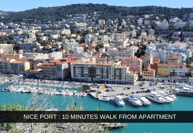 Studio in Nice - N&J - GRAND SUD TERRASSE - Pool - Free parking  Studio in Nice - N&J - GRAND SUD TERRASSE - Pool - Free parking