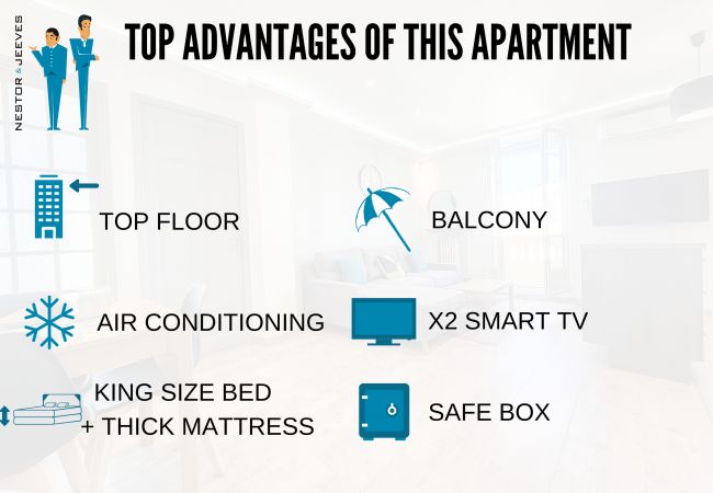 Apartment in Nice - N&J - PALAIS HISPANIA - Top floor - Central Apartment in Nice - N&J - PALAIS HISPANIA - Top floor - Central