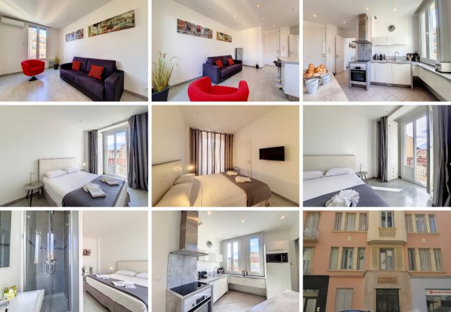 Apartment in Nice - New! N&J - PALAIS LASCARIS - Port Area 