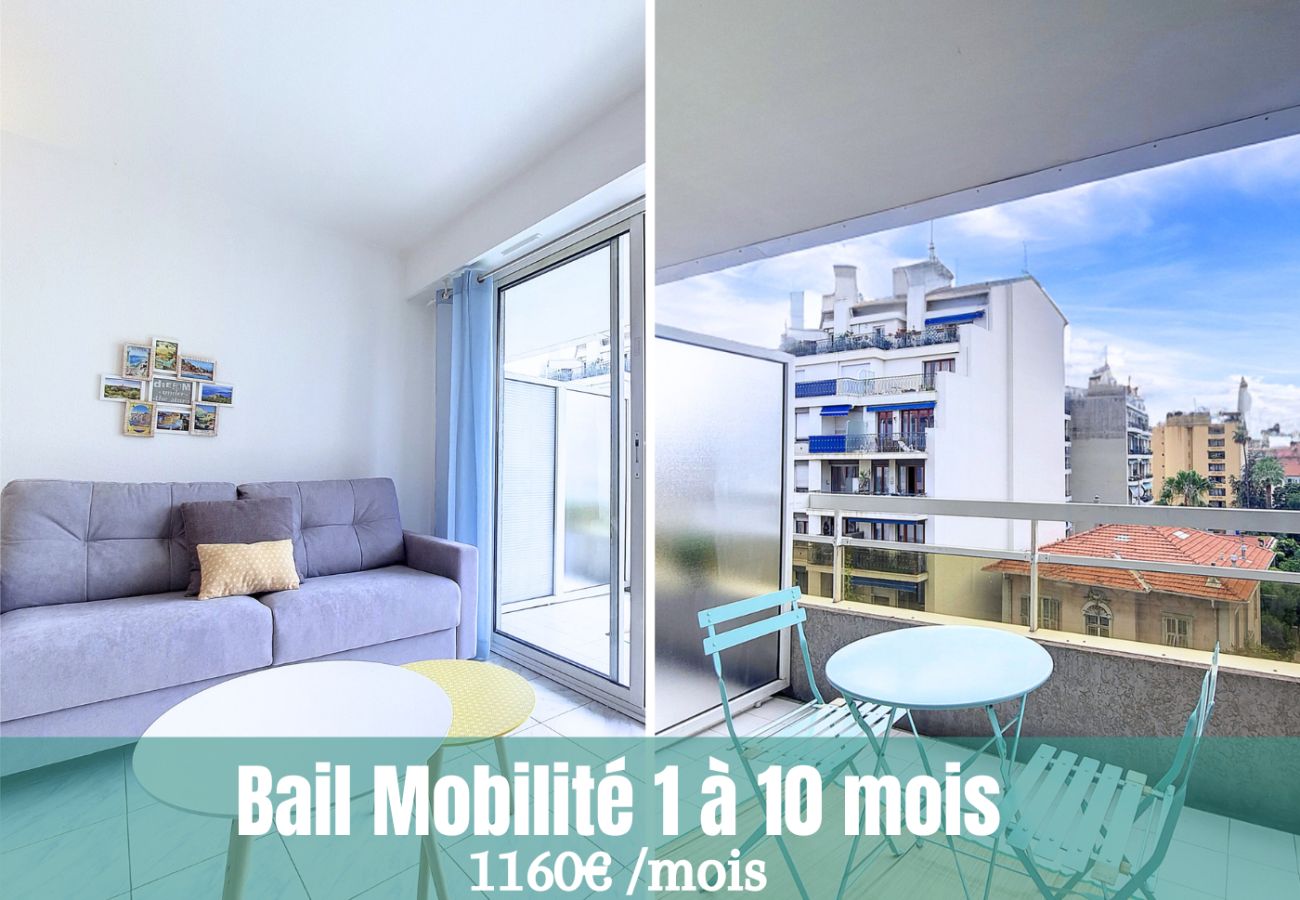 Studio in Nice - COCOON AZUR  - MOBILITY LEASE FROM 1 TO 10 MONTHS
