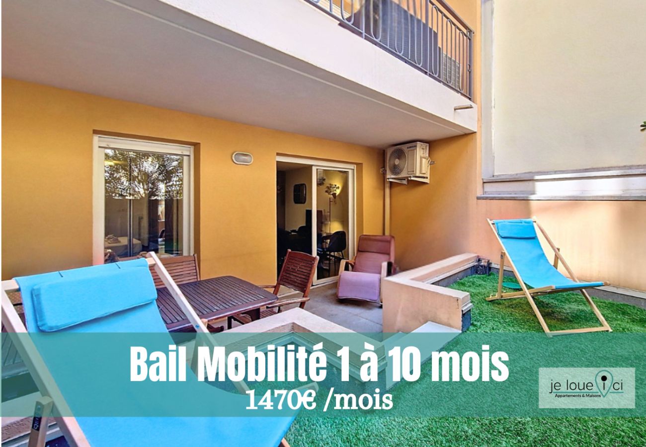 Apartment in Nice - LAURIERS TERRASSE – MOBILITY LEASE FROM 1 TO 10 MONTHS