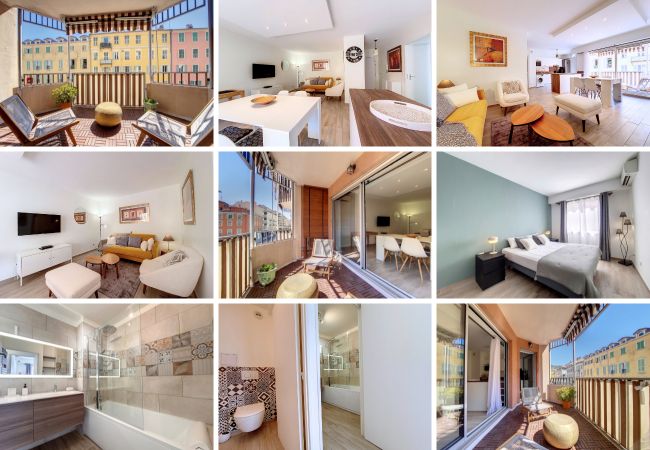 Apartment in Nice - N&J - PORT BARLA - Terrace - Apartment in Nice - N&J - PORT BARLA - Terrace -