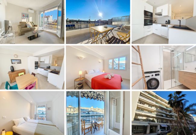 Apartment in Nice - New! N&J - CIEL AZUR - Terrace - Near Beach 